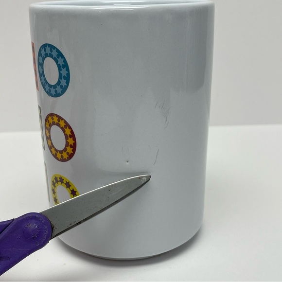 Novogratz 2 Christmas Mugs Celebrate w/ Rainbow Tree & Ho Ho Ho Ho 17.5 oz. Each - Picture 12 of 12